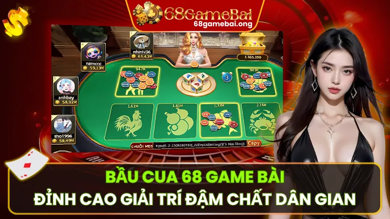 Bầu cua 68 Game Bài