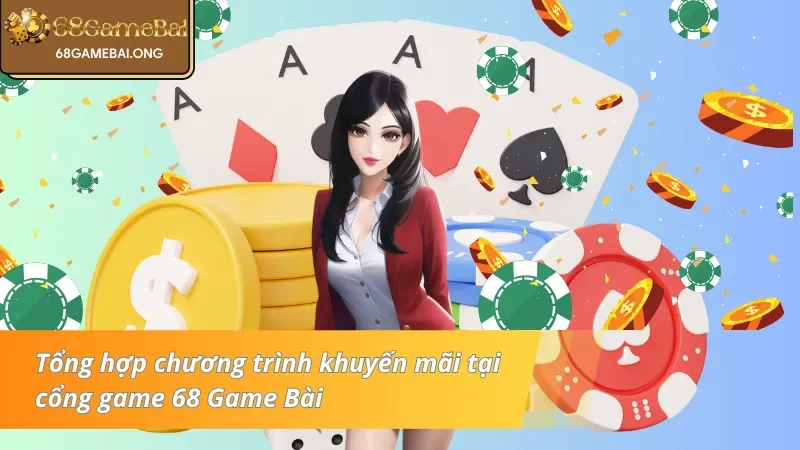 Top 6 chương trình khuyến mãi 68 Game Bài nổi tiếng