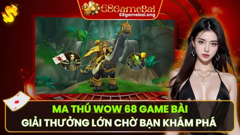 Ma Thú Wow 68 Game Bài – Giải Thưởng Lớn Chờ Bạn Khám Phá