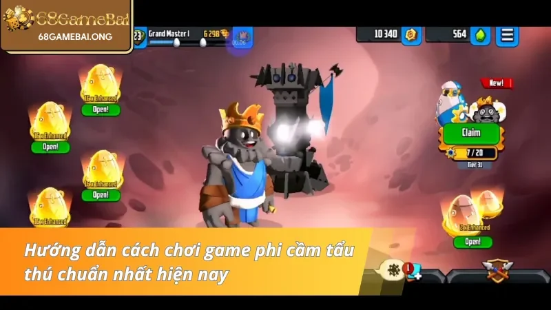 Cách chơi phi cầm tẩu thú 68 Game Bài chi tiết dành cho tân thủ