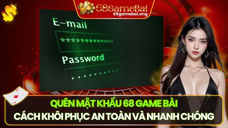 Quên Mật Khẩu 68 Game Bài – Phương Pháp Khôi Phục An Toàn Và Nhanh Chóng